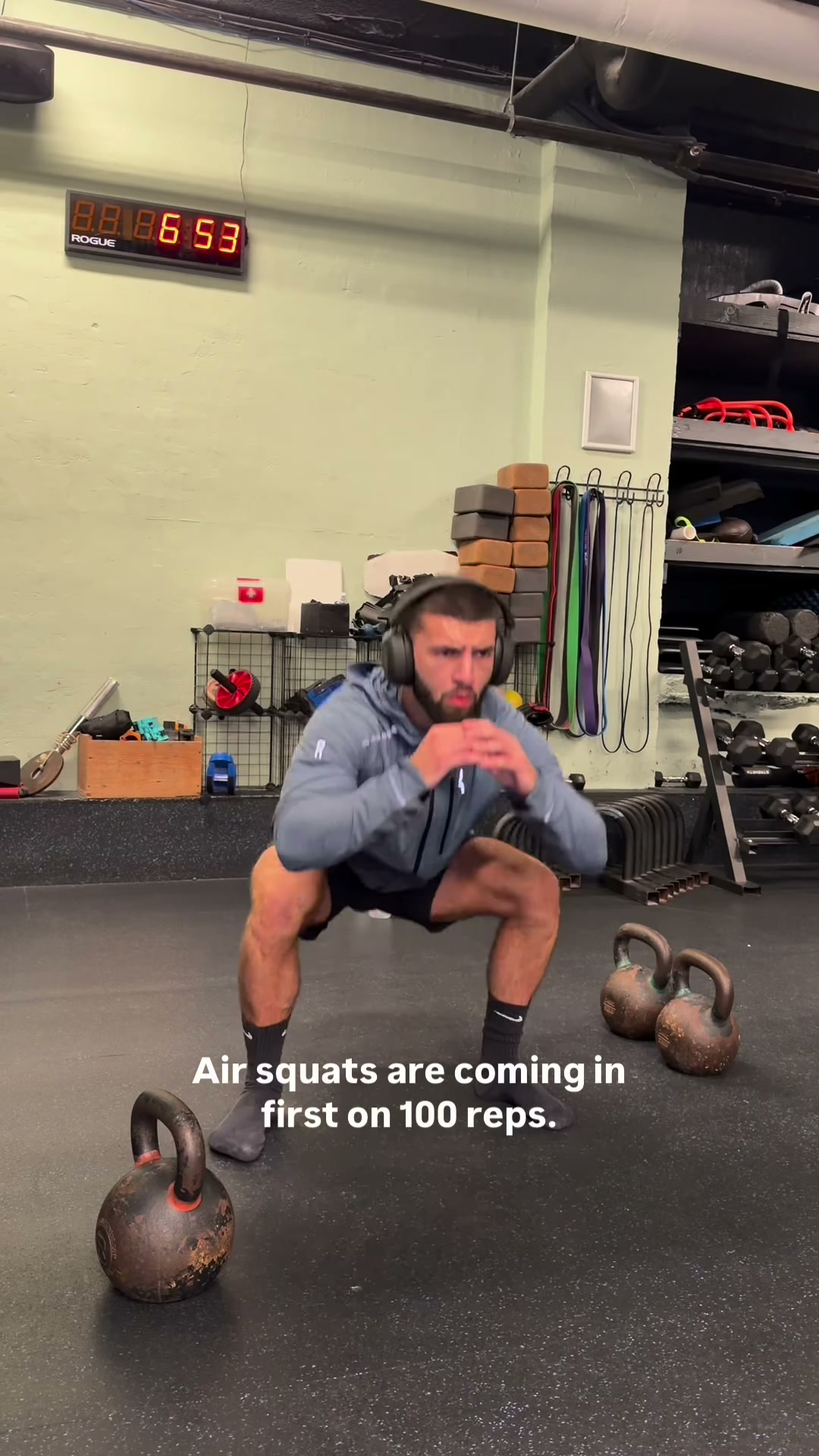 A workout reel being shared to RepExtract